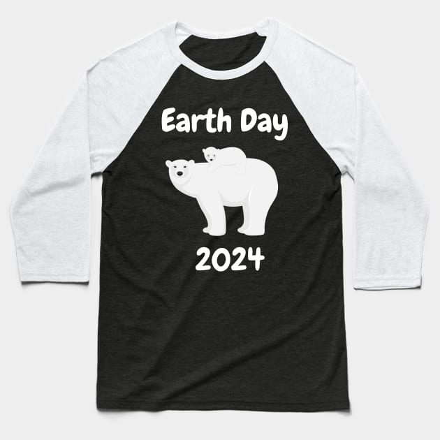 Earth Day 2024 Polar Beer Baseball T-Shirt by aesthetice1